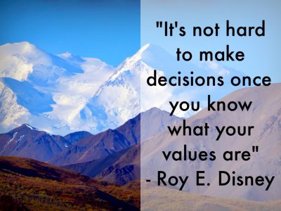 Holding True to Your Values Is an Essential Decision-Making Metric