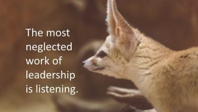 The Five Purposes of Listening